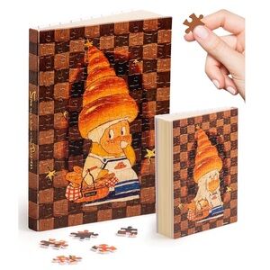 PieceRelax A5 Puzzle Journal 329 Plastic Pieces Book Cover & Notebook Unique nwt